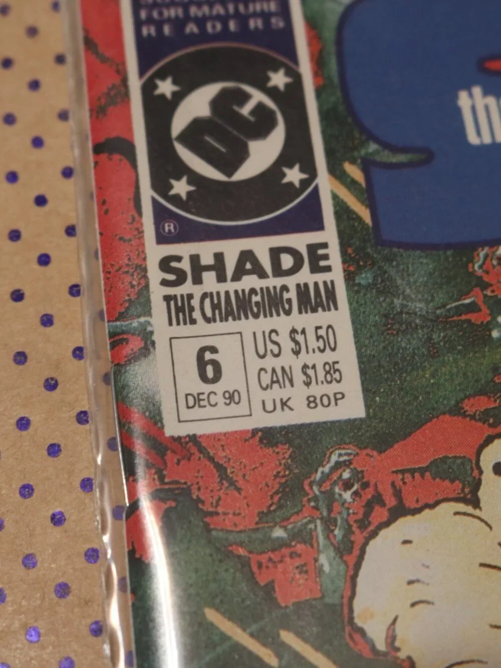 Shade the Changing Man #6 Comic